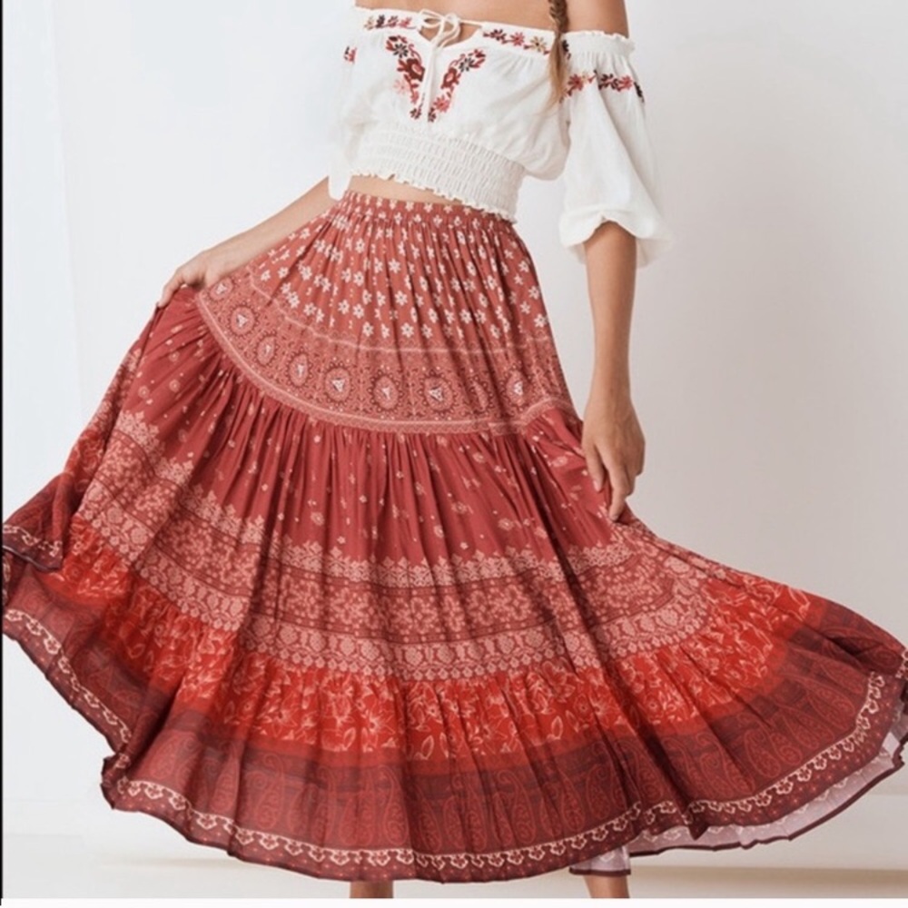 Spell & the Gypsy Collective Tuula Gypsiana Maxi Skirt